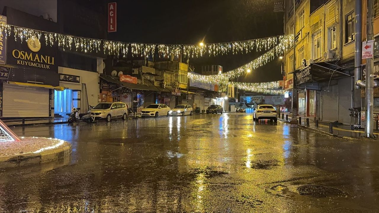 Kilis'te sağanak etkili oldu