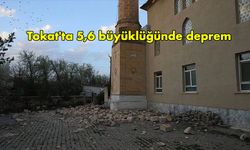 Tokat''ta 5,6 büyüklüğünde deprem