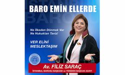 İlk kadın başkan Filiz Saraç, İstanbul Barosu Başkanlığına yeniden aday