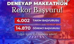 DENEYAP Makeathon Yarışmasına Rekor Başvuru