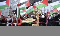Almanya'da Nekbe’nin 77. yılında İsrail’in Gazze’ye yönelik saldırıları protesto edildi