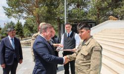 Erzincan'da engelli kişinin askerlik hayali gerçekleştirildi