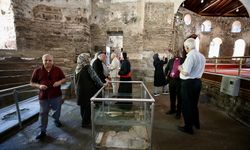 Hristiyan din adamları Bursa'nın İznik ilçesini ziyaret etti