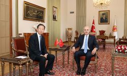 Kurtulmuş, Çin Ulusal Halk Kongresi Daimi Komitesi Başkan Yardımcısı Şiao'yu kabul etti