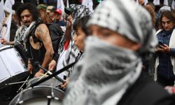 Brezilya, Şili ve Meksika'da binlerce kişi, Filistin'e destek için yürüdü