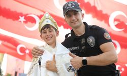 SİİRT - "Kirvem Polis Olsun Projesi" ile 250 çocuk için sünnet şöleni düzenlendi