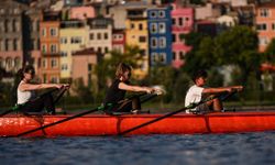 Haliç'te kürek sporuna ilgi yükselişte