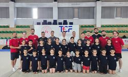 Suat Çelen, Trampolin Cimnastik Gelişim Kampı'nı ziyaret etti
