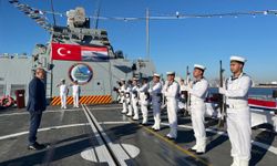 TCG Büyükada Korveti, İskenderiye Limanı’nı ziyaret etti