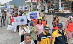 Artvin'de, 'Dumansız Şehir Artvin' yürüyüşü düzenlendi