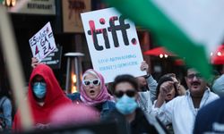 Toronto Uluslararası Film Festivali'nde Filistin'e destek gösterisi düzenlendi