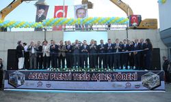 Siirt'te Asfalt Plenti ve Konkasör Tesisleri'nin açılışı gerçekleştirildi