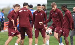 Trabzonspor, Galatasaray maçının hazırlıklarını sürdürdü