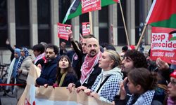 Brüksel'de binlerce kişi Gazze için gösteri düzenledi