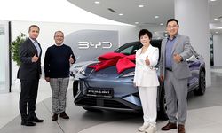 BYD, Türkiye'deki ilk SEALION 7 modelini sahibiyle buluşturdu