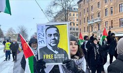 İsveç'te ABD'nin Venezuela'ya, İsrail'in Gazze'ye saldırıları protesto edildi
