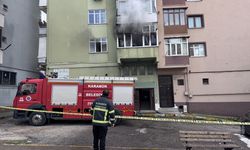Karabük'te apartmanda çıkan yangında mahsur kalan 8 kişi kurtarıldı