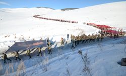 Türkiye, 'Bu Toprakta İzin Var' temasıyla Sarıkamış'ta şehitler için yürüdü