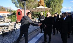 Muğla Valisi Akbıyık, Köyceğiz'de yağışlardan zarar gören esnafı ziyaret etti