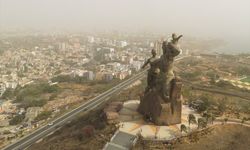 Senegal toz bulutlarıyla kaplandı