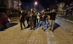 Tekirdağlılar sahura belediye bandosuyla kalktı