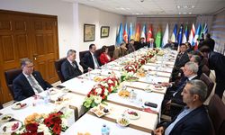 TÜRKSOY'un ev sahipliğinde Ankara'da iftar verildi