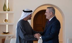 Dışişleri Bakanı Fidan, BAE Devlet Başkanı Al Nahyan tarafından kabul edildi
