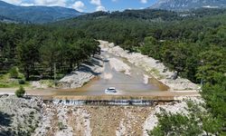 Antalya'da yağışlar Olimpos Deresi'ndeki akış süresini uzattı