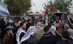 Halep'te İsrail'in Filistinli esirleri hedef alan 'idam cezası' yasası protesto edildi