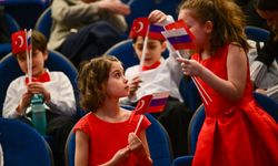 Rusya'da 23 Nisan Ulusal Egemenlik ve Çocuk Bayramı haftasında 'Uluslararası Çocuk Şenliği' yapıldı