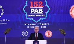 TBMM Başkanı Kurtulmuş, Cumhurbaşkanı Erdoğan'ın PAB Genel Kurulu onuruna verdiği akşam yemeğinde konuştu: