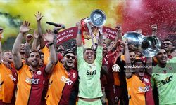 Şampiyon Galatasaray, kupasını RAMS Park'ta kaldırdı