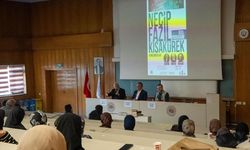 Necip Fazıl Kısakürek, İstanbul Üniversitesi Tıp Fakültesi'nde anıldı