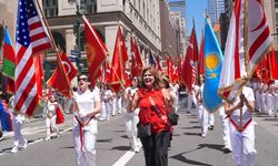 New York'ta 43. Türk Günü Yürüyüşü coşkuyla kutlandı