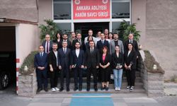 Ankara Adliyesi'nde bayramlaşma töreni yapıldı