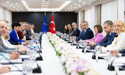 Dışişleri Bakanı Fidan, üst düzey AB yetkilileriyle Ankara'da bir araya geldi