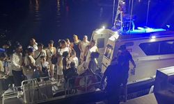Fethiye açıklarında 25 düzensiz göçmen yakalandı