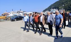 TBMM Bayındırlık Komisyonu Başkanı Karaismailoğlu, Trabzon'da balıkçılarla buluştu