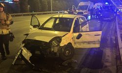 Ümraniye'de zincirleme trafik kazasında 3 kişi yaralandı