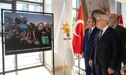 AK Parti'de 'Gazze: Vicdanın Şahitliği' fotoğraf sergisi açıldı