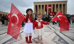 Anıtkabir'de 29 Ekim Cumhuriyet Bayramı coşkusu