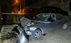 Aydın'da evin balkonuna çarpan otomobilin sürücüsü yaralandı