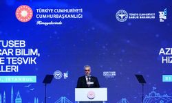 Bakan Memişoğlu, TÜSEB Aziz Sancar Bilim, Hizmet ve Teşvik Ödülleri Töreni'nde konuştu: