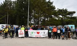 Bilecik'te Çukurören Biberi Bisiklet Turu yapıldı