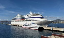 Bodrum'a 'Astoria Grande' kruvaziyeriyle 447 turist geldi