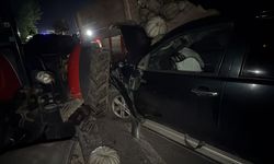 Bolu'da traktör ile pikap çarpıştı, 4 kişi yaralandı