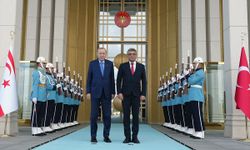 Cumhurbaşkanı Erdoğan, KKTC Cumhurbaşkanı Erhürman ile görüştü