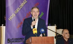 DEM Parti Eş Genel Başkanı Bakırhan, partisinin Bursa İl Kongresi'ne katıldı