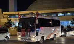 Erzincan'da Gazze'ye destek konvoyu düzenlendi