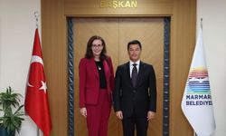 İngiltere'nin Ankara Büyükelçisi Anderson'dan Marmaris Belediyesine ziyaret